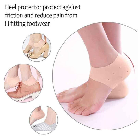 Anti-Crack Silicone Gel Heel Pad - Omega Cart