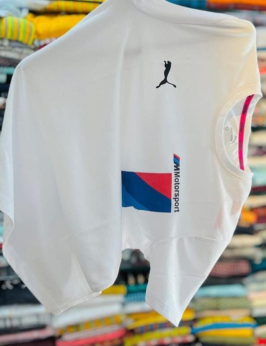 Regular Fit T-Shirt (White, L) - Omega Cart