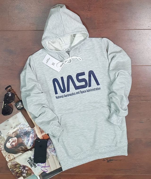 Hoodie for Men & Women – Unisex Printed Hoodie (Grey, S) - Omega Cart