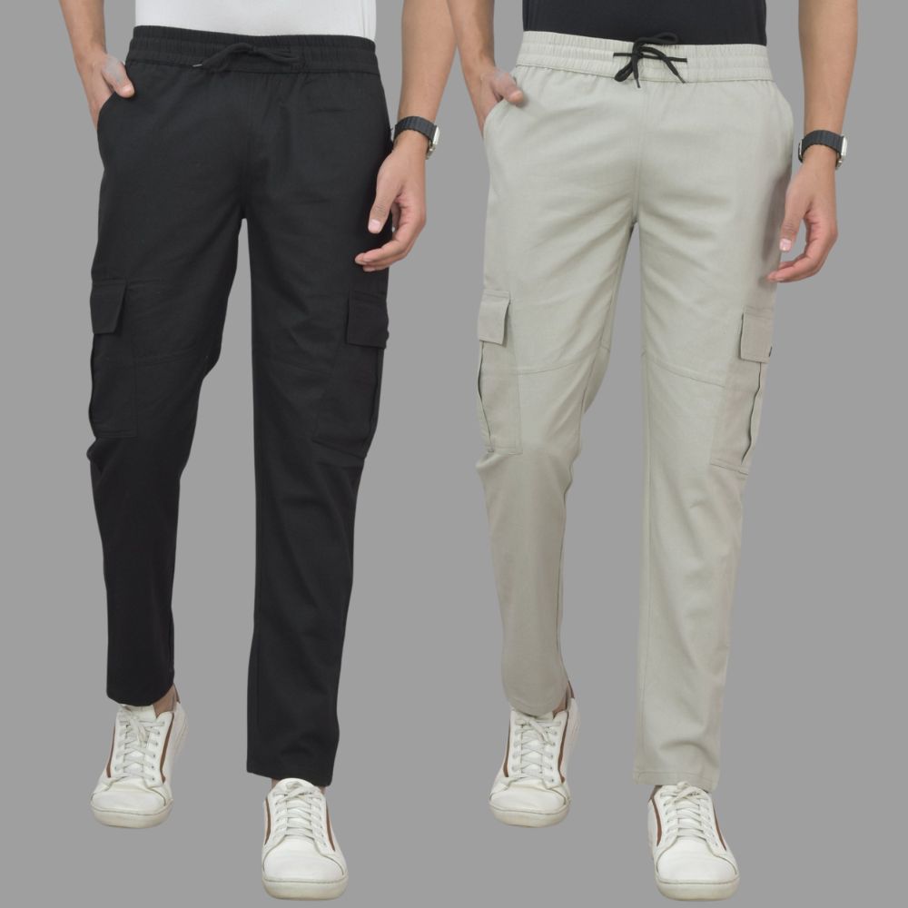 Men Cargos Pack of 2 - Omega Cart