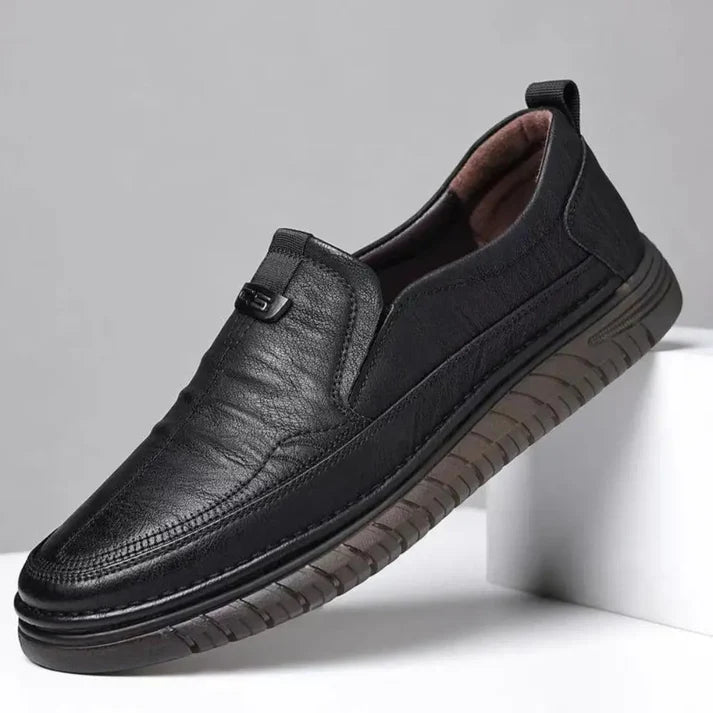 Leather black shoes - Omega Cart