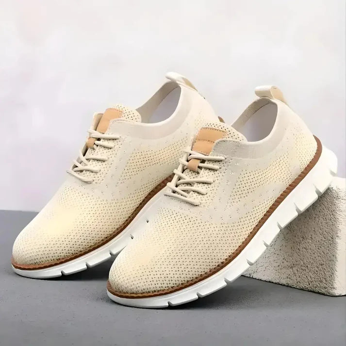 Tan Mesh Shoes - Omega Cart