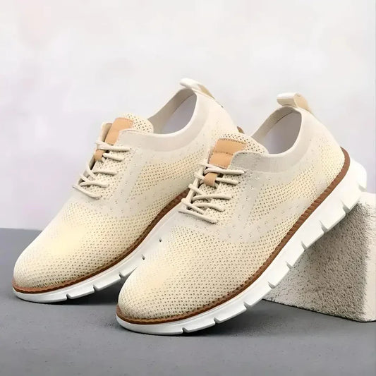 Tan Mesh Shoes - Omega Cart