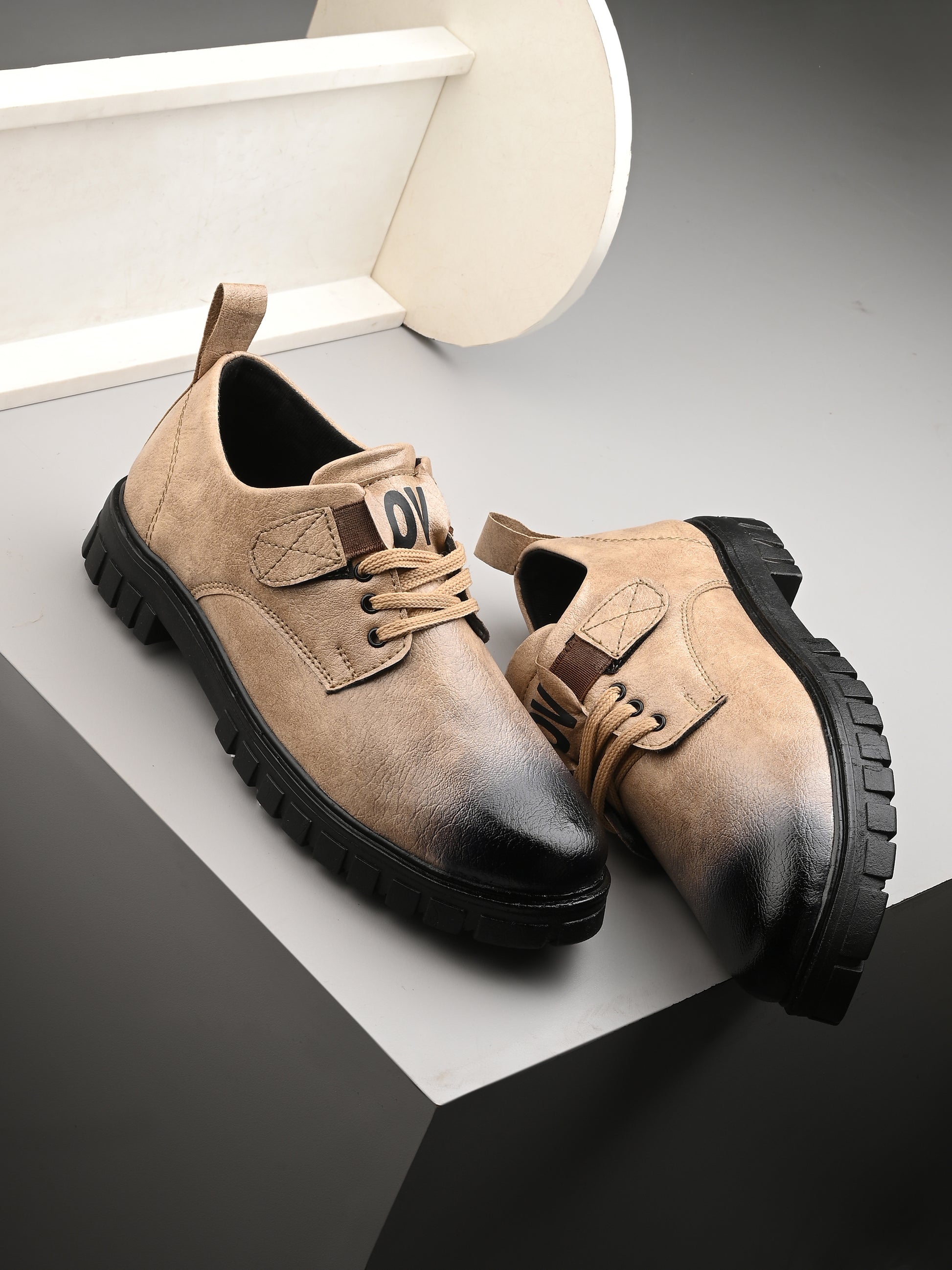 Beige Casual Shoes - Omega Cart