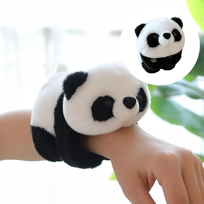Unisex Stuffed Animal Slap Bracelets Plush Panda - Omega Cart
