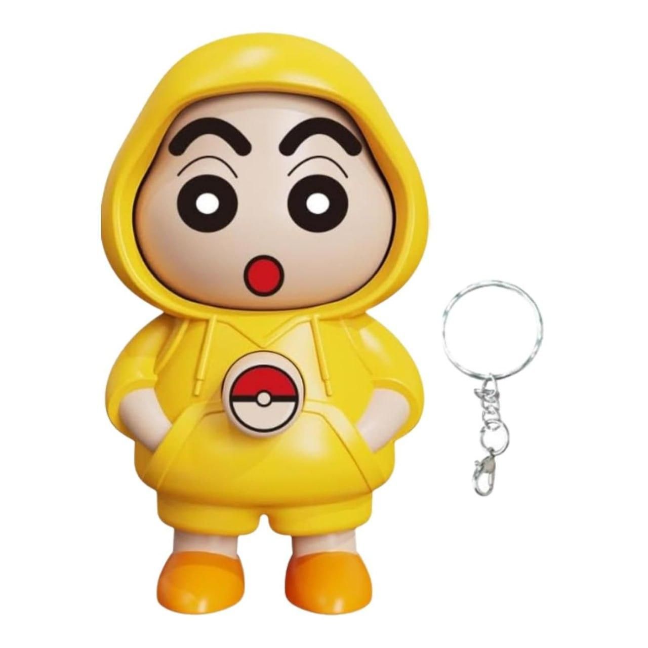 Shinchan Face Chaning Keychain - Omega Cart