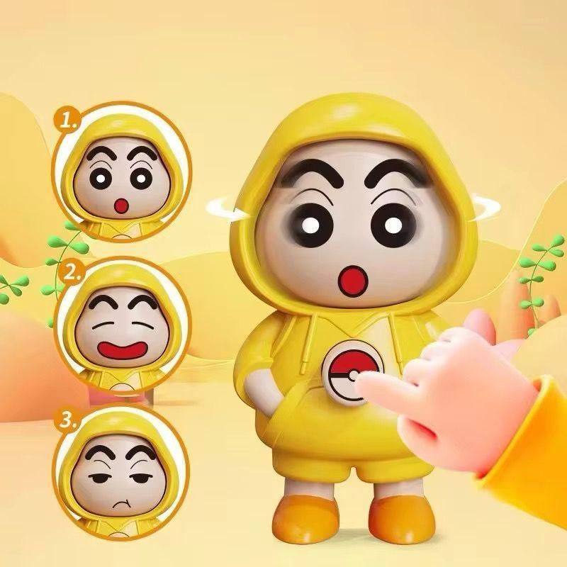 Shinchan Face Chaning Keychain - Omega Cart