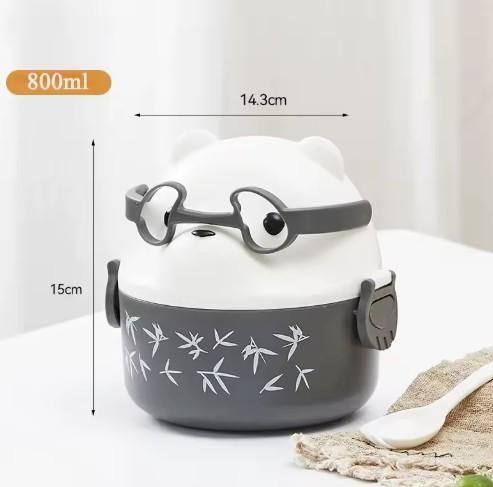 Cute Teddy Cartoon Tiffin Box - Omega Cart