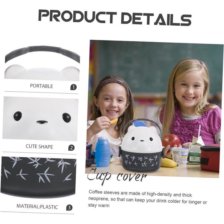 Cute Teddy Cartoon Tiffin Box - Omega Cart