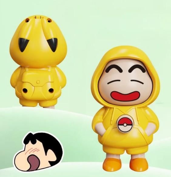 Shinchan Face Chaning Keychain - Omega Cart