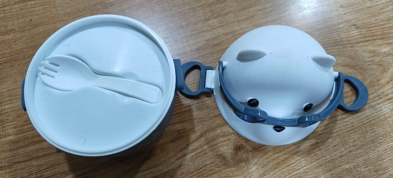 Cute Teddy Cartoon Tiffin Box - Omega Cart