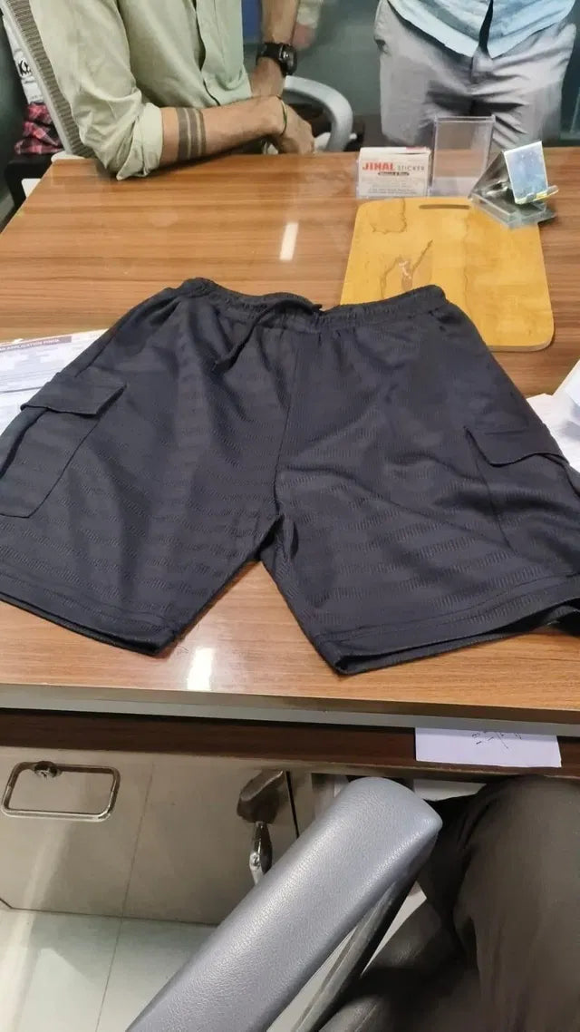 Men's Cotton Casual Cargo Shorts Pack of 3 - Omega Cart