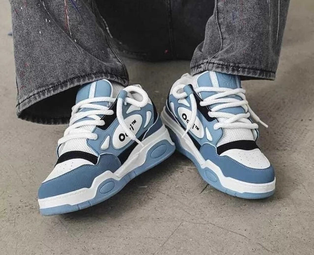 Sneakers for Men (Blue, 6) - Omega Cart