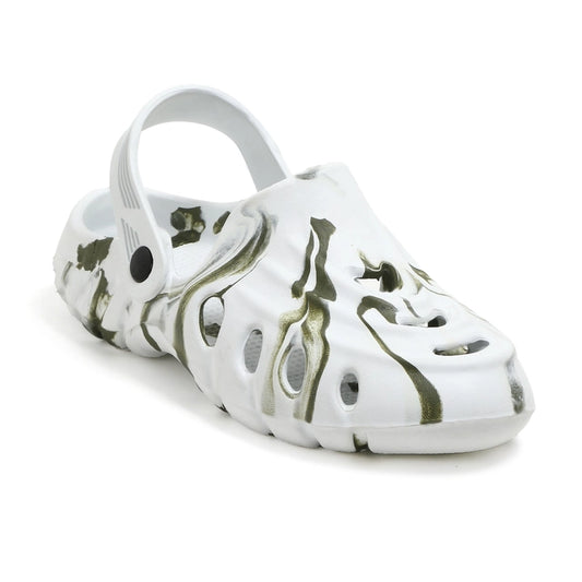 Clogs for Men (Green & White) - Omega Cart