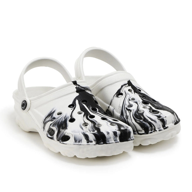 Clogs for Men (White & Black) - Omega Cart