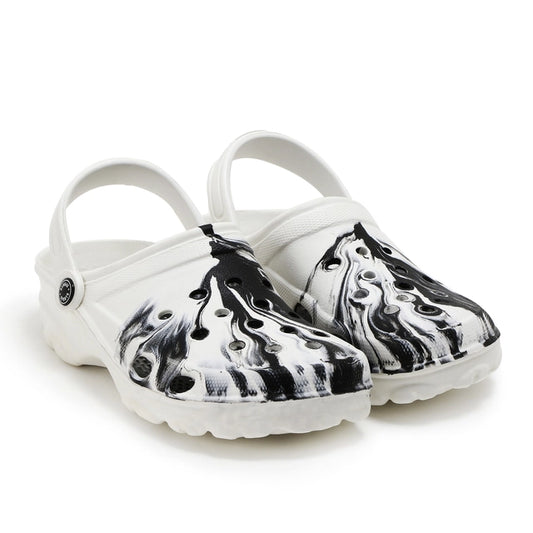 Clogs for Men (White & Black) - Omega Cart